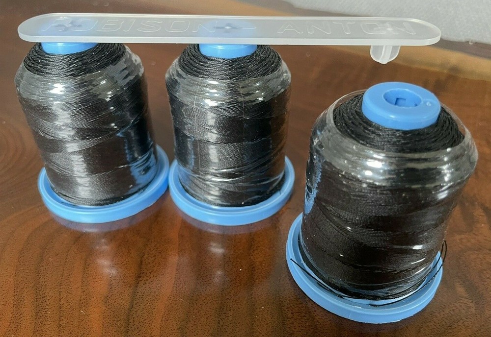 V92 Polyester Thread Black on 1 oz. King Spool - 3 Each