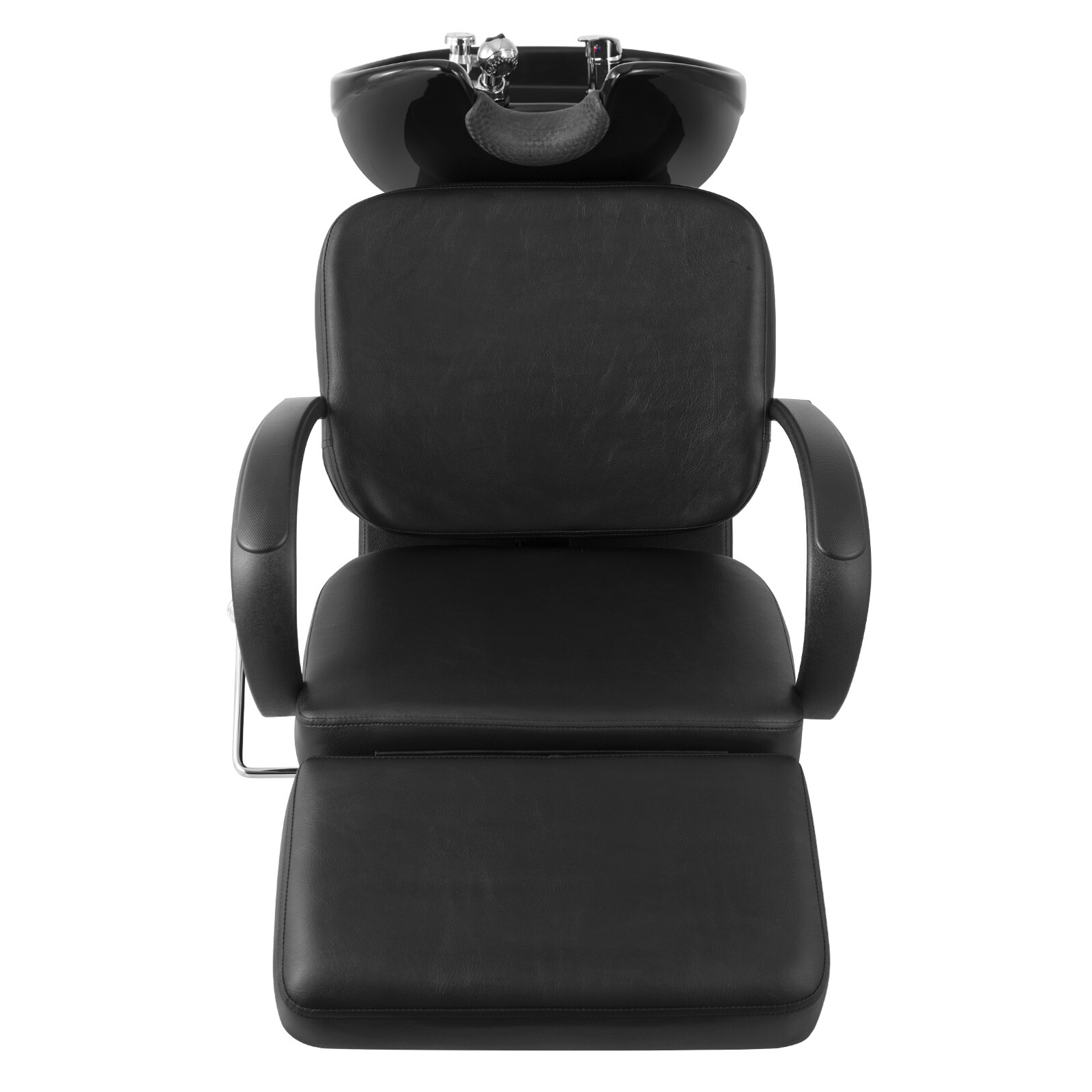 Barber Backwash Shampoo Chair Ceramic Bowl Sink Salon Beauty Spa Stylist Station