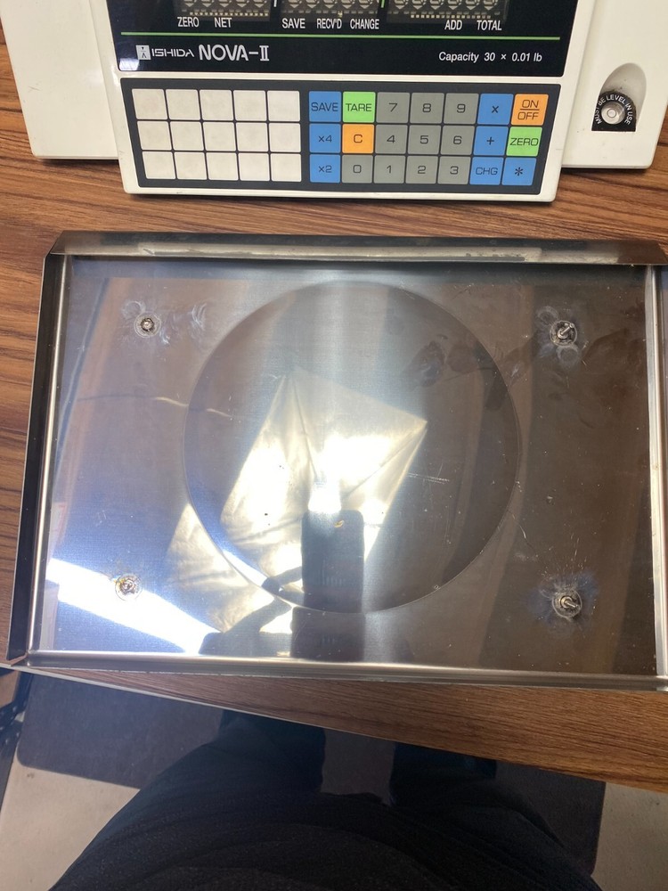 NOT WORKING FOR PARTS Ishida Counting Weighing Computing Scale NOVA-II