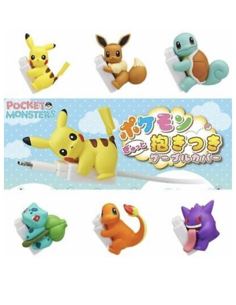 Pokemon Bulbasaur USB Cord Cable Protector Bite Official Gachapon