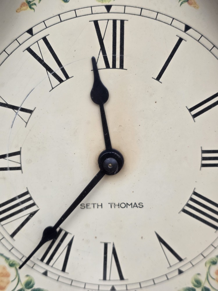 Vintage Seth Thomas Electronic Mantle Clock Tested Works