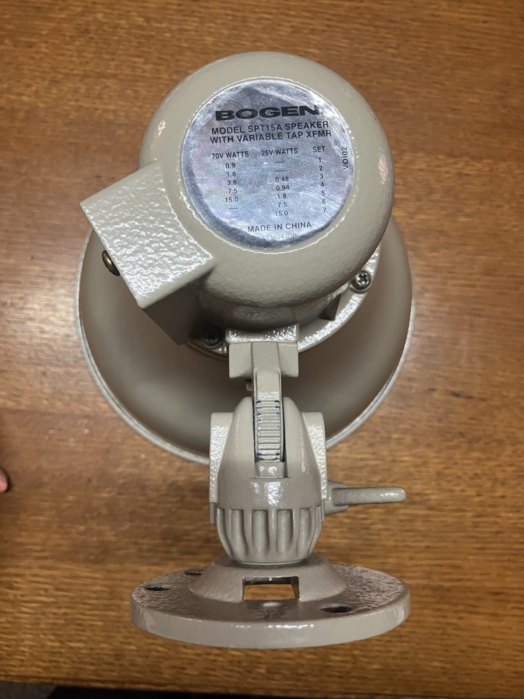 Bogen Horn Speaker Used