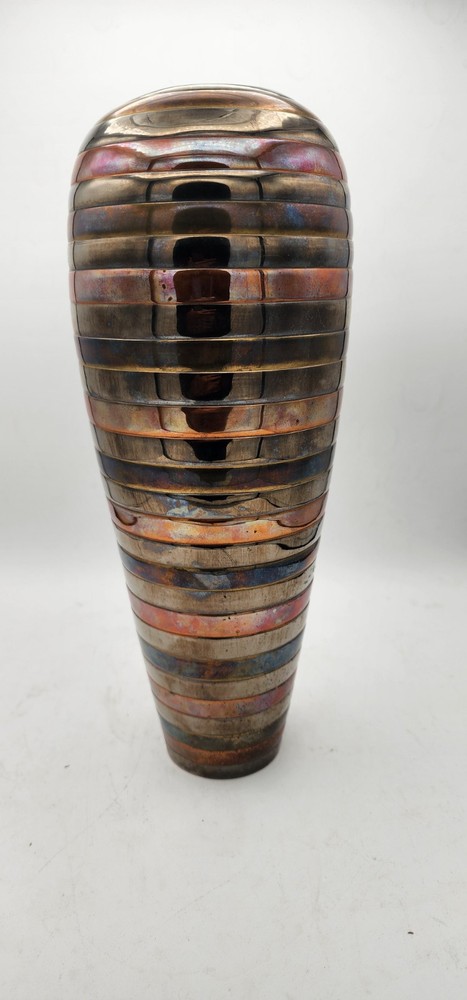 Solid Brass Layered Vase Made In India