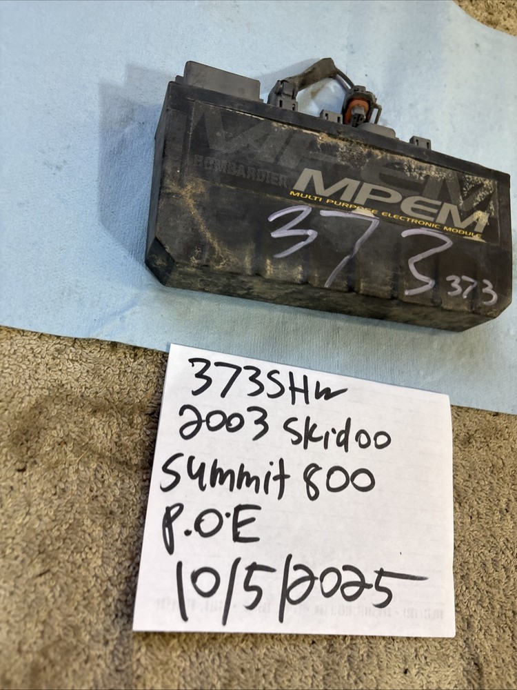 2003 skidoo summit 800 ECU computer 373