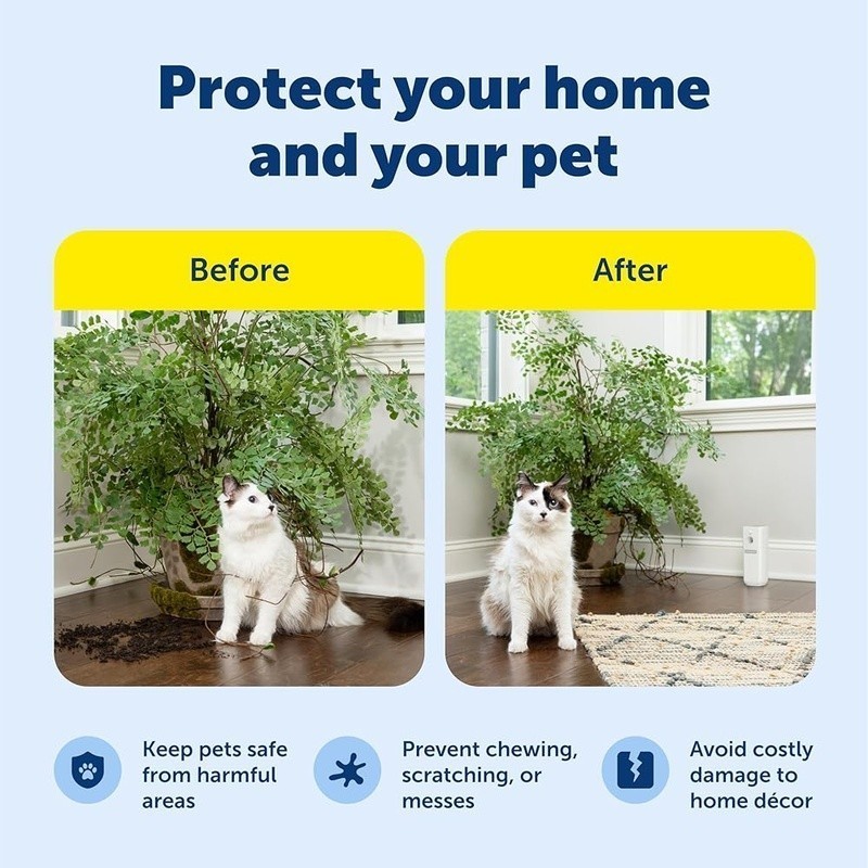 Automatic Spray Pet Deterrent Motion Sensor Trainer Hands-Free Safe Correction