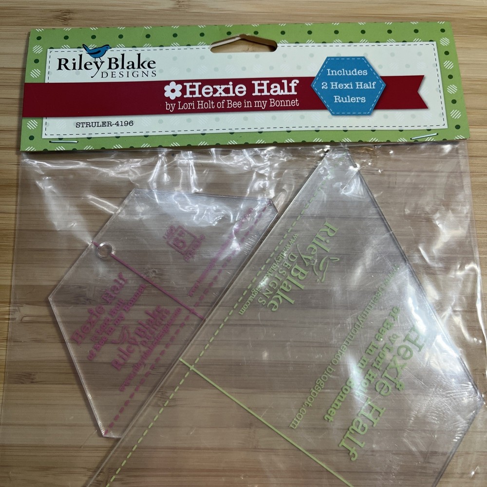 Lori Holt Hexie Half Ruler Template Set  STRULER-4196