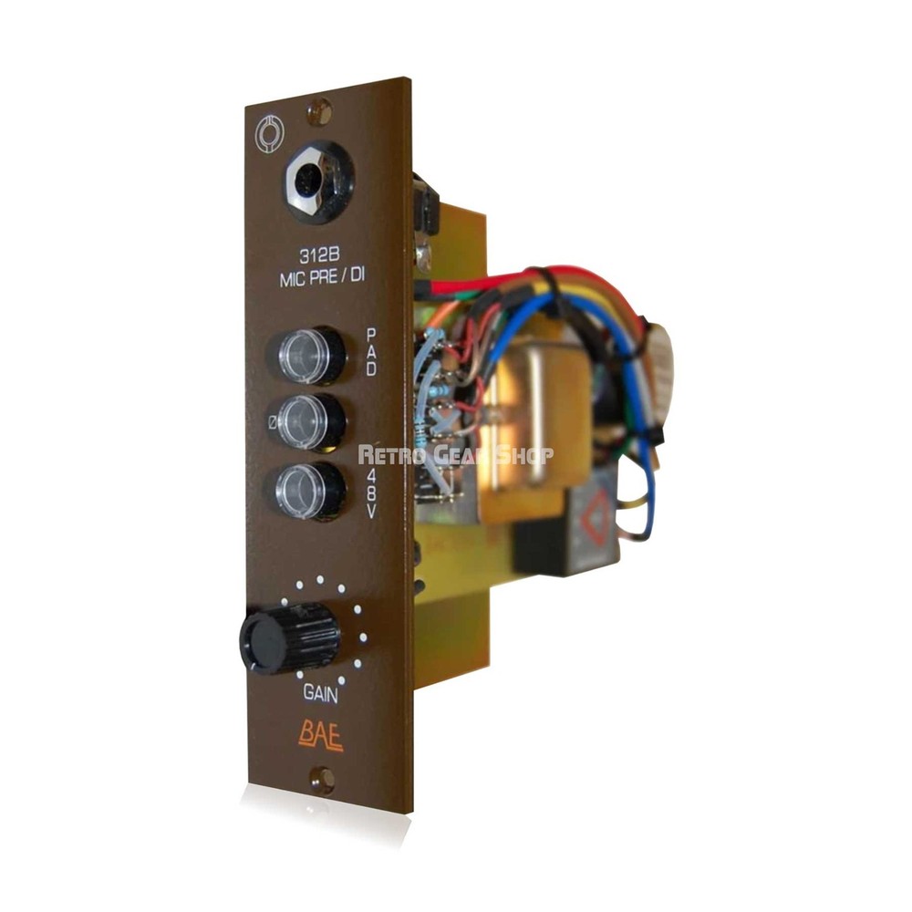 BAE 312B Module Microphone Preamp