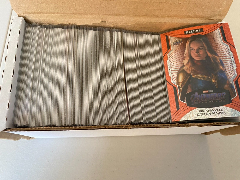 2022 Upper Deck Marvel Allure Sunrise Parallel Complete Set Base SP Cards 1-150