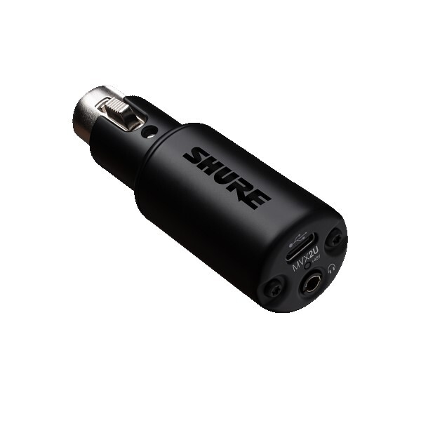 Shure MVX2U XLR-to-USB Digital Audio Interface