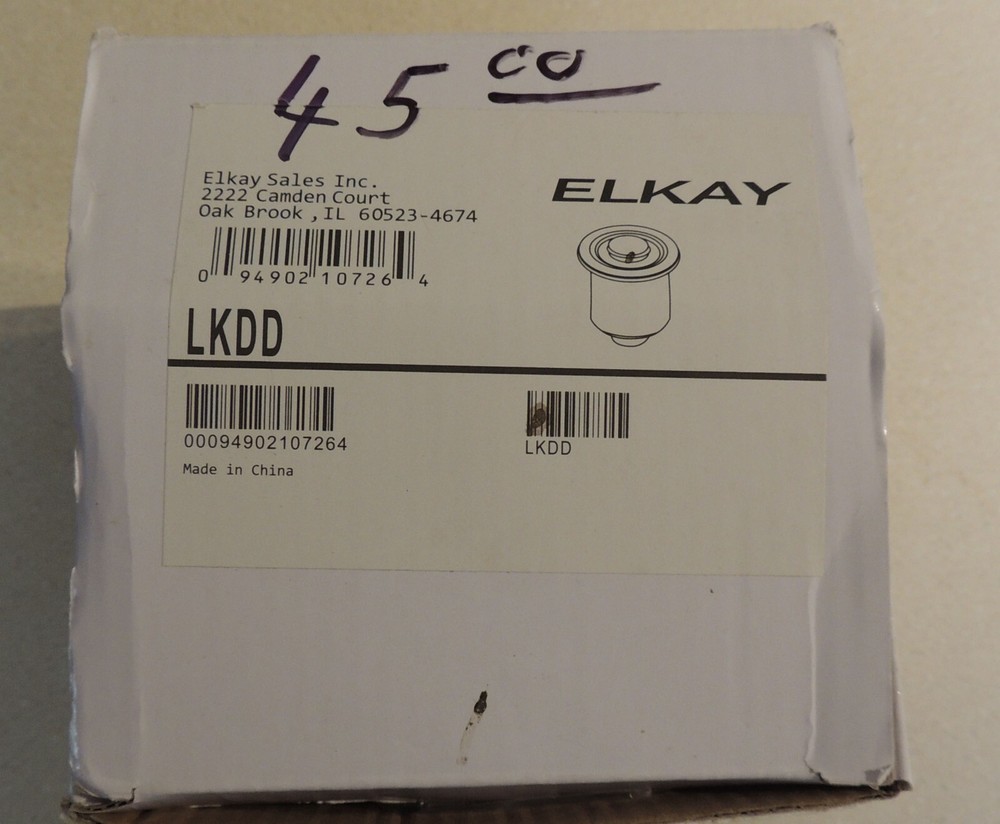 Elkay LKDD deep basket drain strainer, NEW BOXED