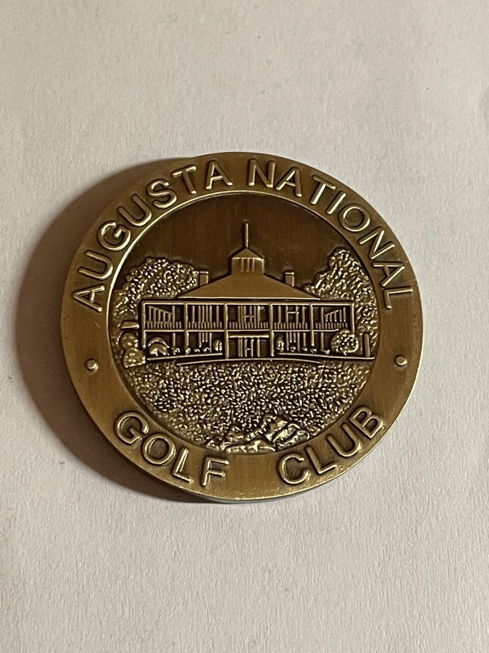 1934 Masters Invitation Tournament 1.5" Double-Sided Medallion Coin Golf Marker