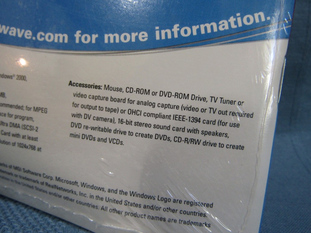 MGI Video wave VERSION 5.0 New!