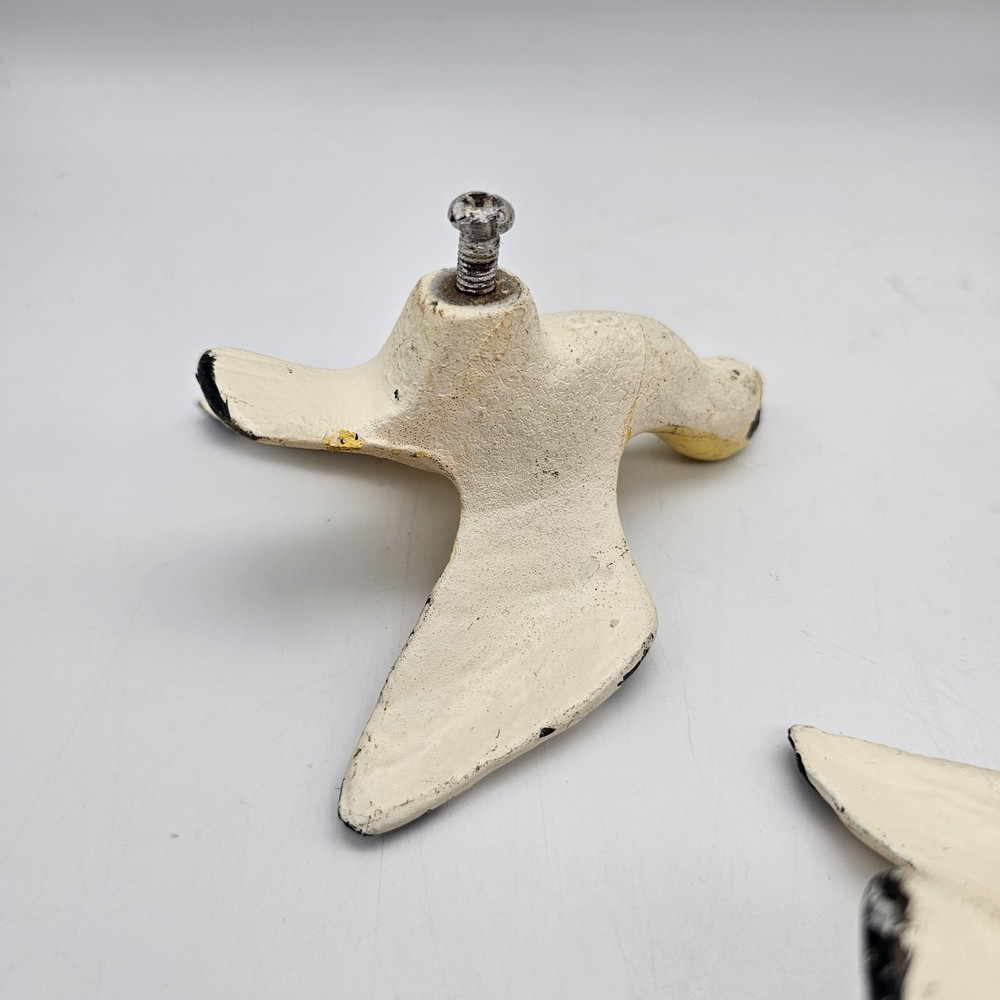 Vintage Cast Iron Bird Drawer Pulls
