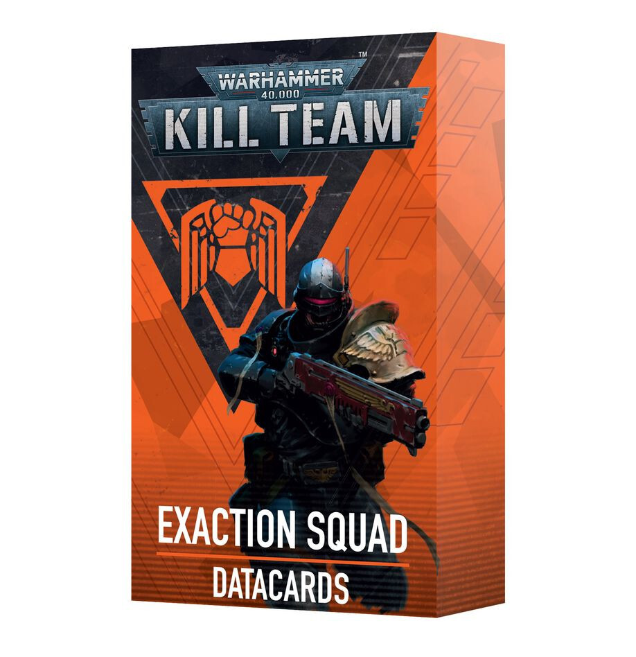 Kill Team Datacards: Exaction Squad - Warhammer 40k - Brand New! 103-69