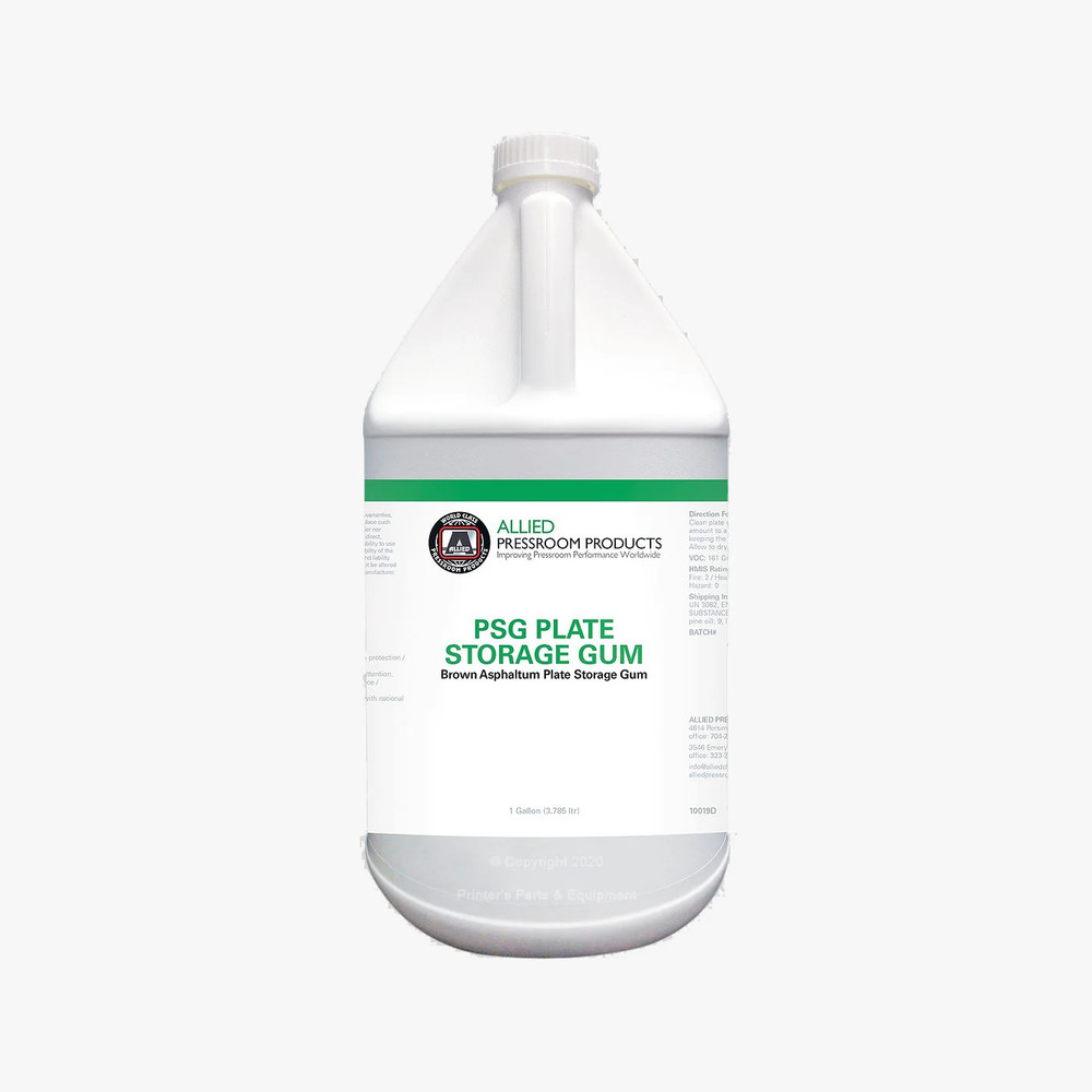 Allied PSG Plate Storage Gum 10019D / 1 Gallon