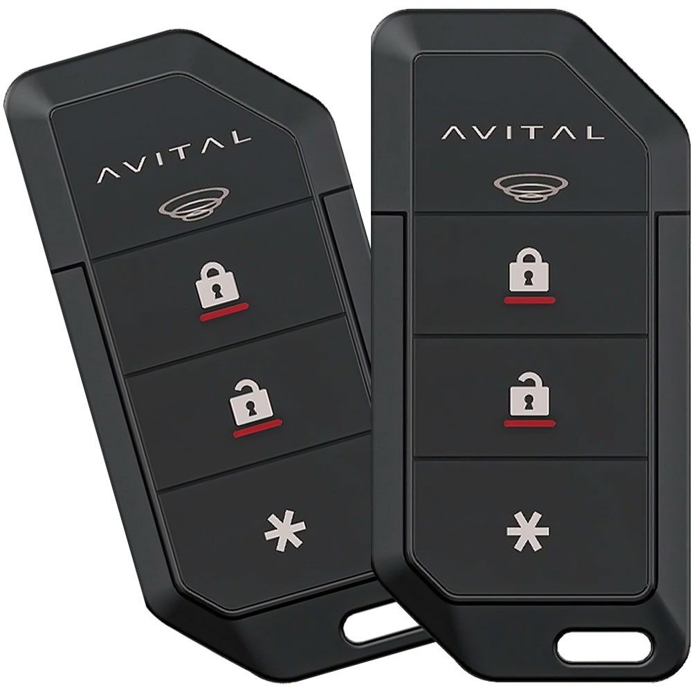 Avital 1-Way Security System with Keyless Entry/Flashing Parking Lights