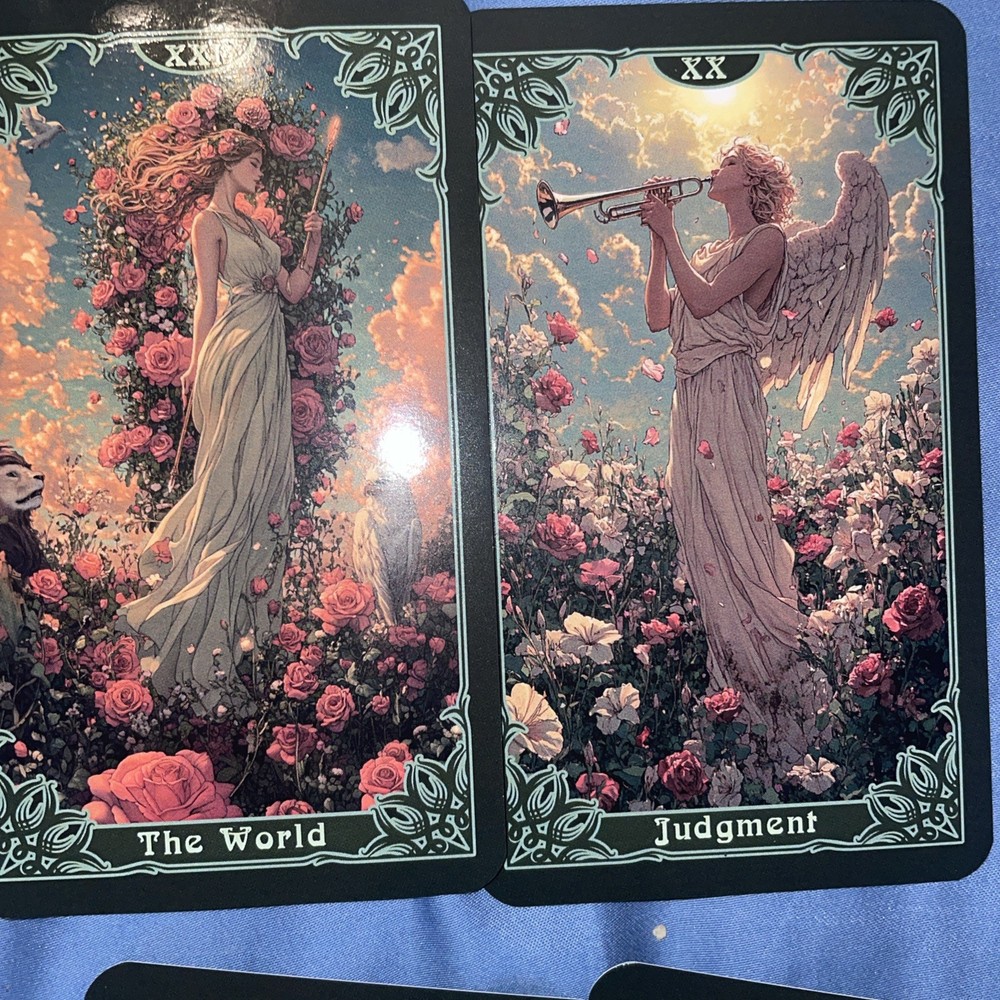 Blooming tarot deck used excellent condition