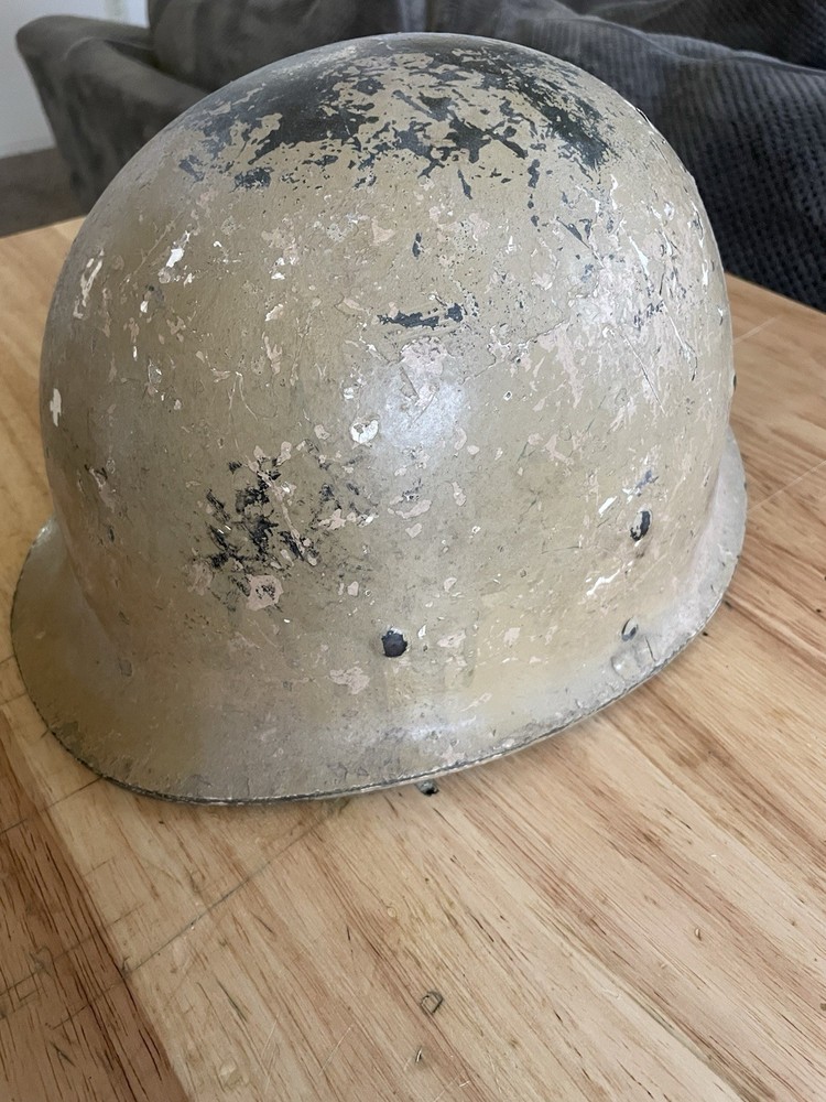 Gulf War Iraqi M80 Helmet Shell With Writing