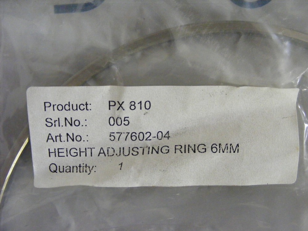 Laval 577602-04 PX 810 Height Adjusting Ring 6mm (n.o.)