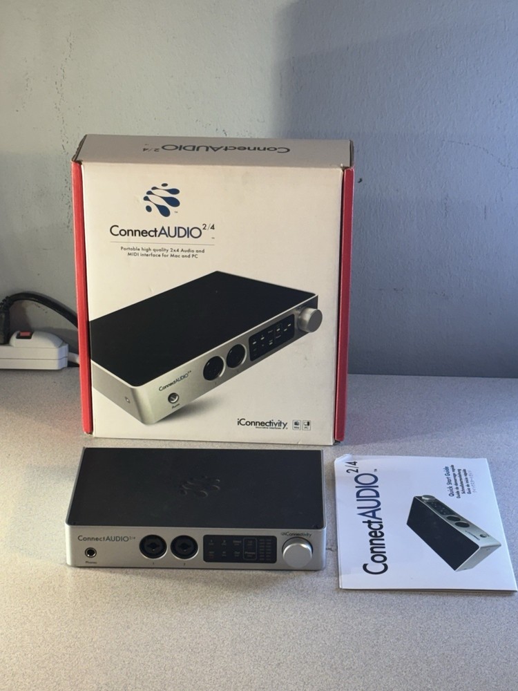iConnectivity iConnectAUDIO2/4 Audio Interface MIDI