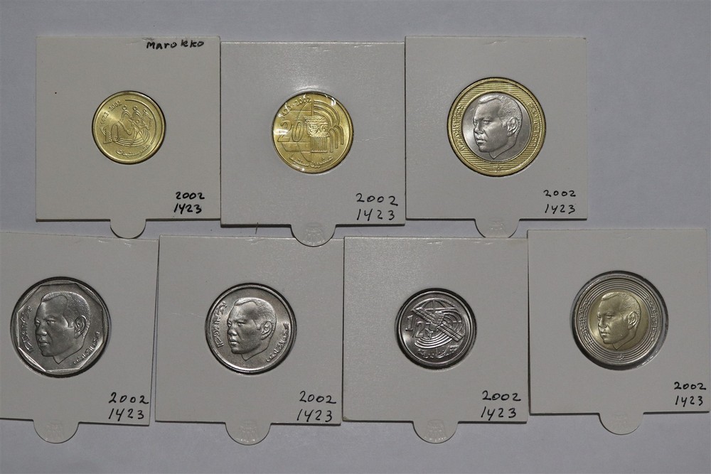 🧭 🇲🇦 MOROCCO AH1423 - 2002 MINT SET B89 #21 CG9