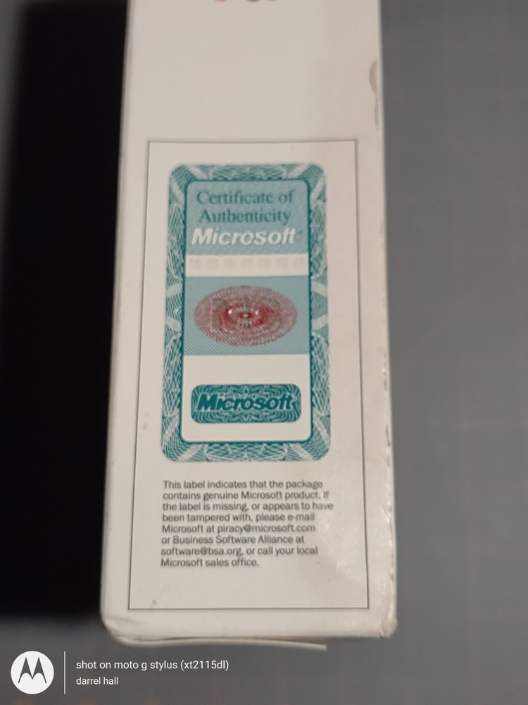 Vintage Microsoft Frontpage 98 Upgrade Software For Windows CD-ROM