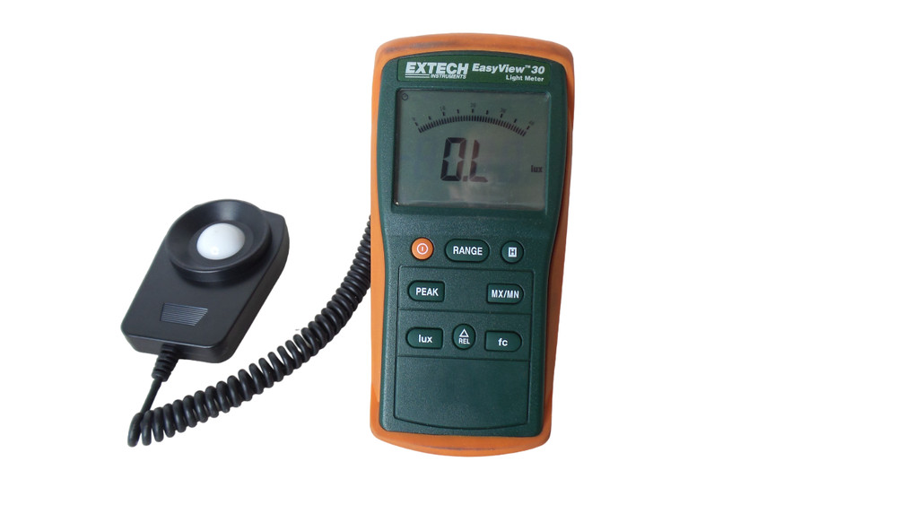 Extech EasyView 30 Wide Light Meter - Free Shipping
