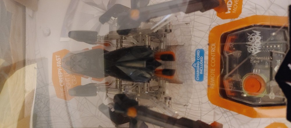 Remote Control HEXBUG Black Window Spider -Great shape, never used-