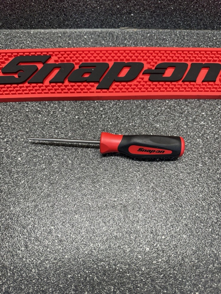 Snap On Tools USA SG4ASAB RED Instinct Soft Grip Scratch Awl Pick Tool