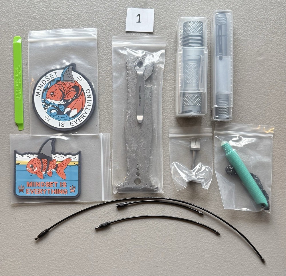 CountyComm Maratac Lot Pen Topo Titanium Leverage Tool Flashlight Hooligan EDC