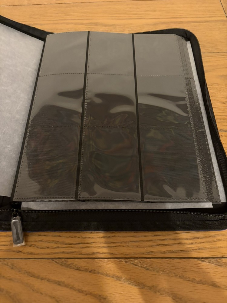 Pokemon base set - Zip Binder 360 spaces Leather - Side Loading