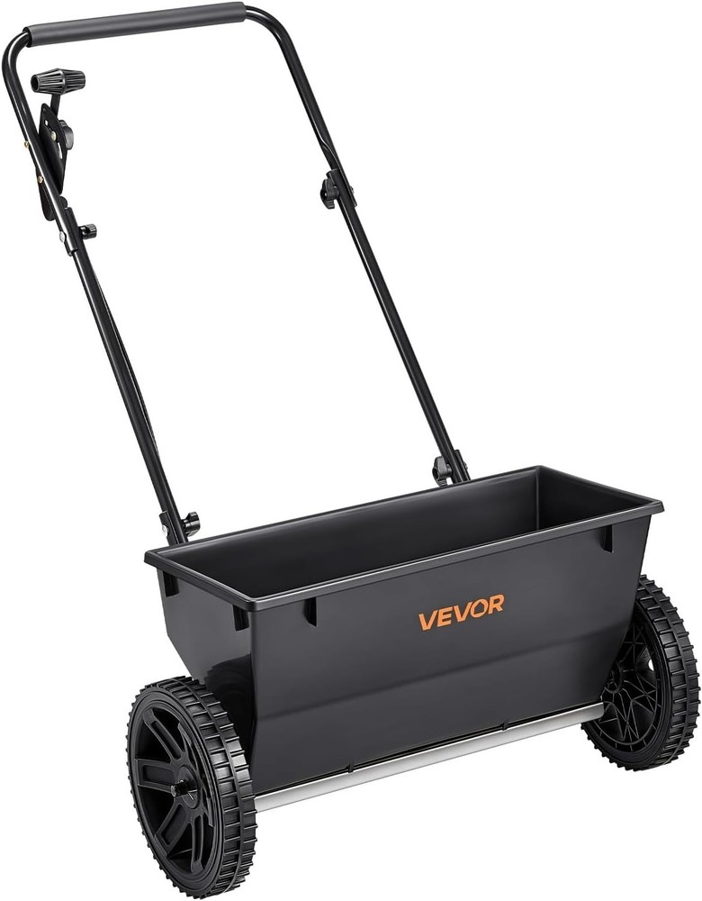 Efficient 50LB Push Spreader with Adjustable Settings - Ideal for Every Garden