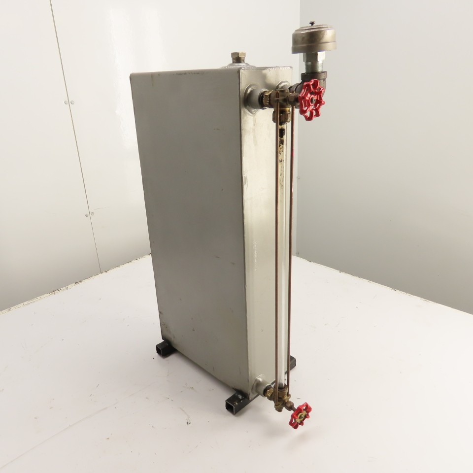 4.5 Gallon Steel Vertical Hydraulic Oil Reservoir Tank with Breather