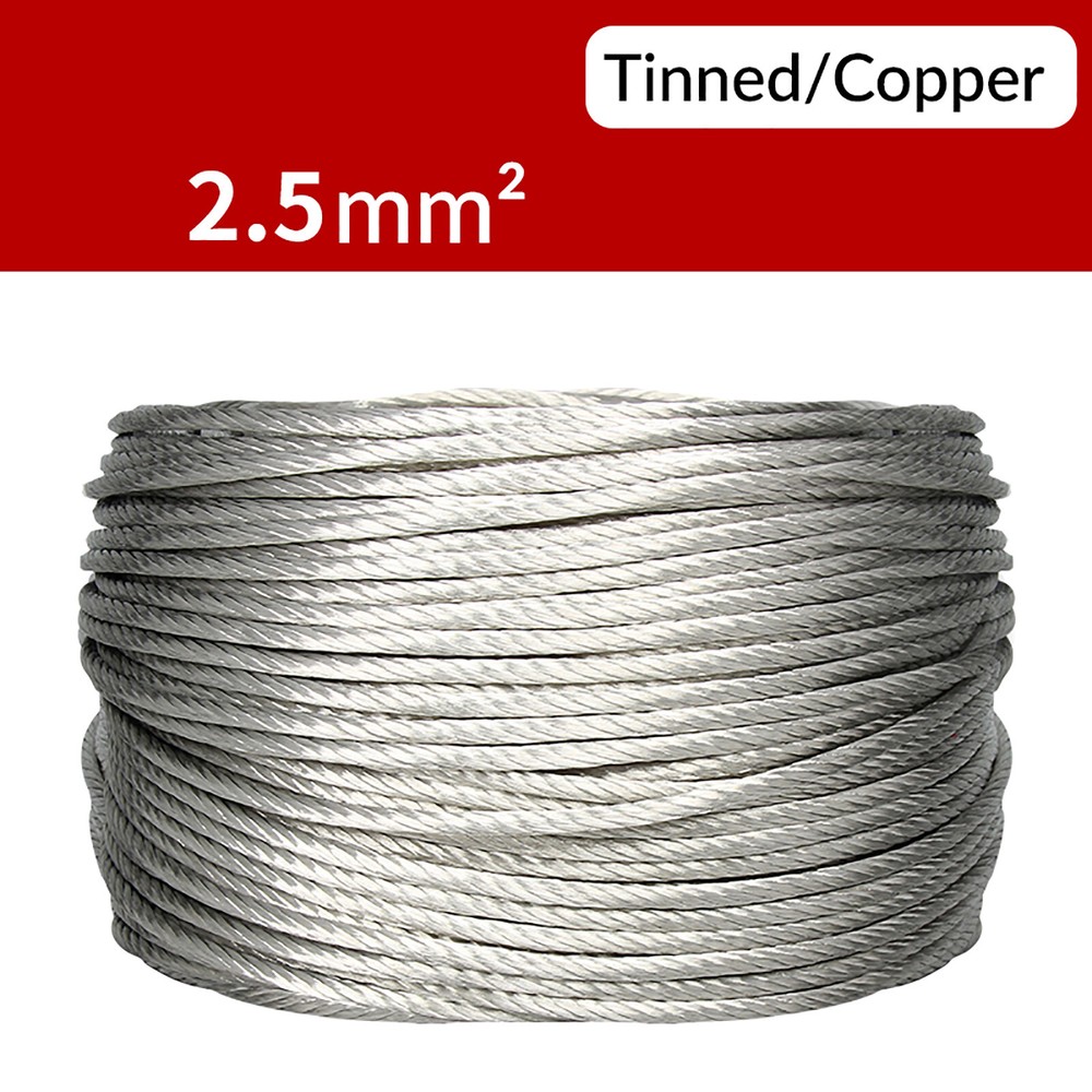 Round Copper/Tinned plated Braid Cable Copper Braid Wire Ground Lead 2.5-120mm²