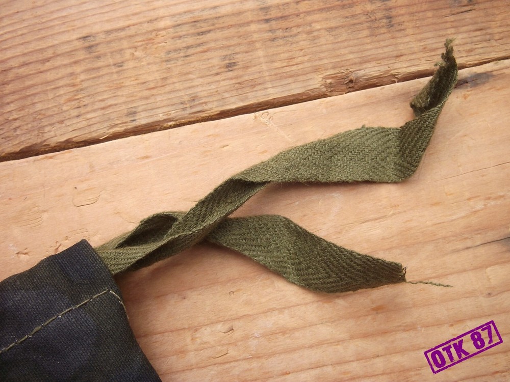 Small tote bag brown SS trophy, homemade by Red Army troops WW2 reproduction