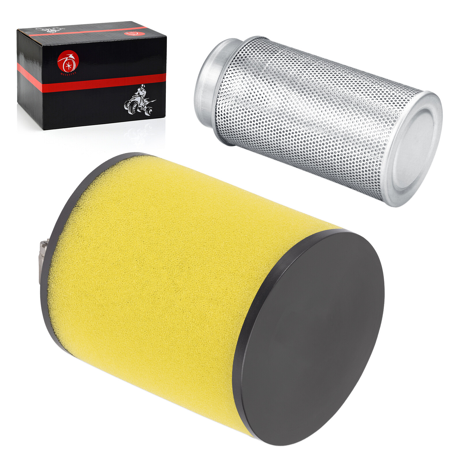 Air Filter & Guide Cleaner Body for Honda Rancher 420 TRX420 2007 2008 2009-2014