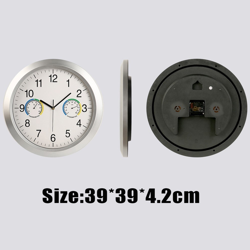 Advanced Wall Clock with Temperature and Humidity Readings for Every Room