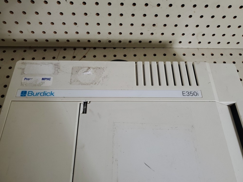 Burdick E350i Interperative Electrocardiograph ECK EKG Machine With Leads 007514
