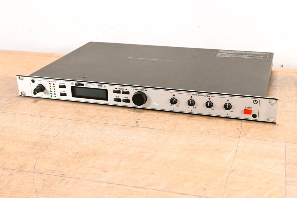 Klark Teknik DN7204 Digital Delay and EQ CG01XTM