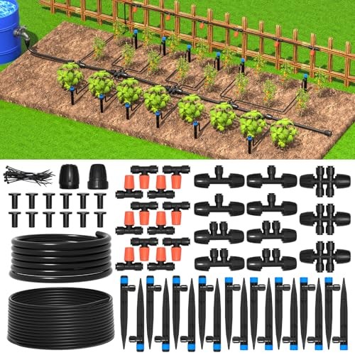 Greenhouse Micro Drip Irrigation Kit Automatic Irrigation System Patio