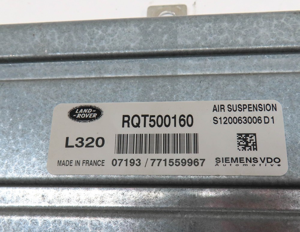 2008 RANGE ROVER SPORT (L320) AIR SUSPENSION COMPRESSOR CONTROL MODULE