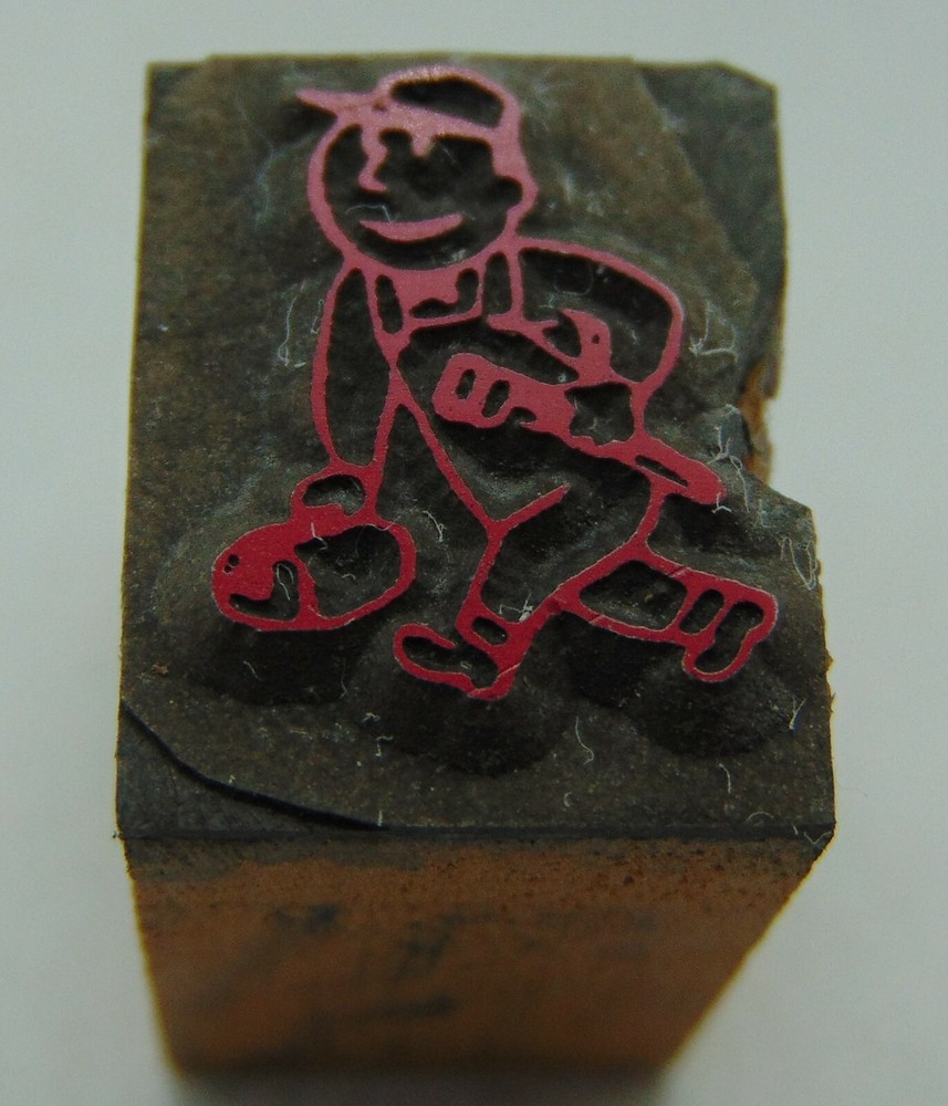 Printing Letterpress Printers Block Tiny Handy Man