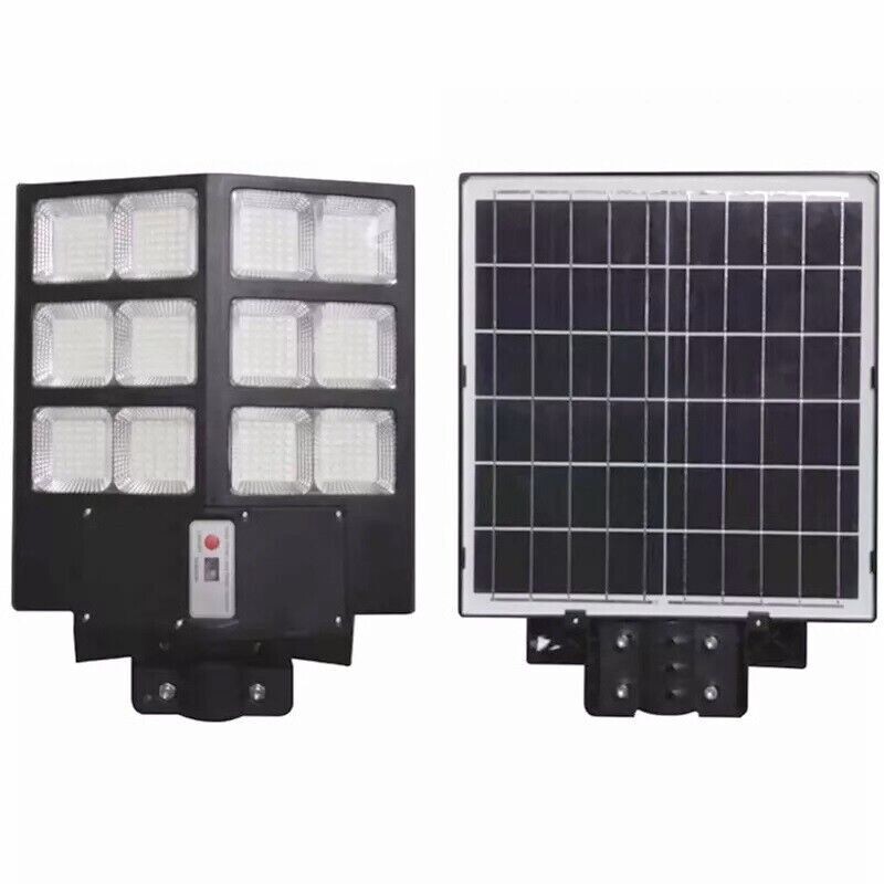 LED Street Light 600W Solar Panel Twilight Sensor Solar Panel