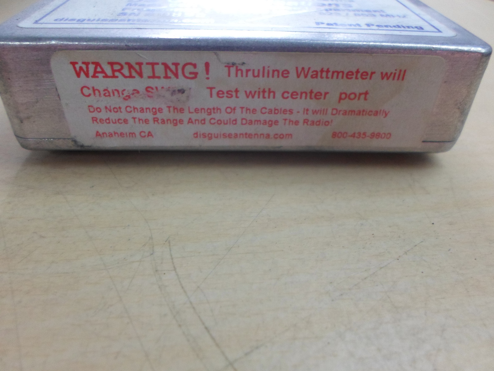 US Communications Antenna RF Combiner Dual VHF Transmit Receive 155.0000 MHz