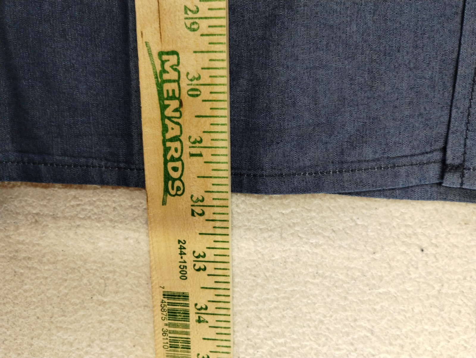 NEW Chef Works Urban Collection Short Sleeve Shirt Large Men Blue Restaurant NWT