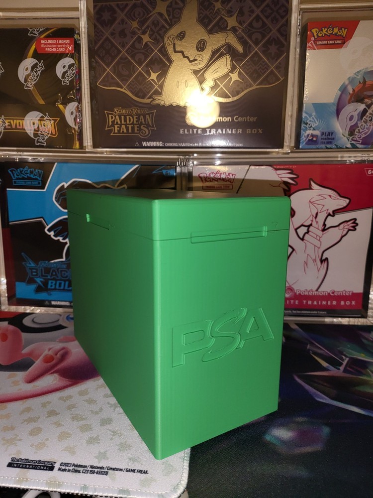 PSA Graded Slab Storage Box (Customizable Options) - Holds 10 PSA Slabs