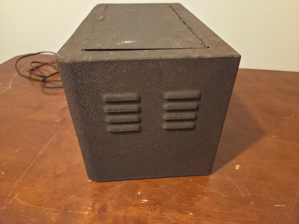 Lettine Radio Model 240 Ham Transmitter 807 Tube 40W AM CW POWERS ON w/ Flyer