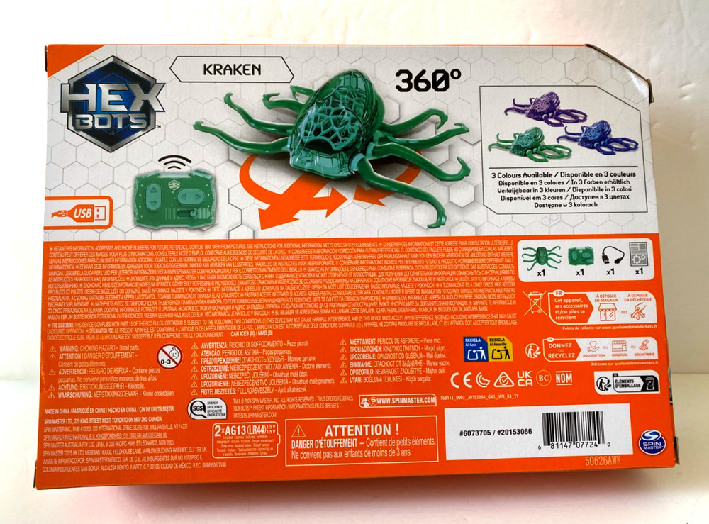 HEXBUG Kraken Robotic Remote Control Mythical Creature