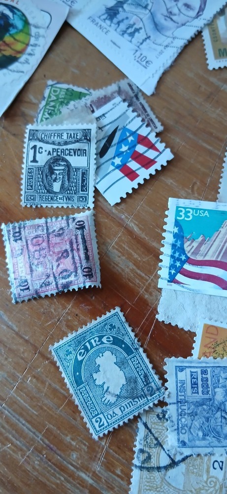Vintage Postage stamps Bundle Post