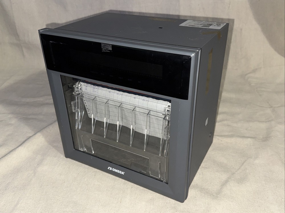 Omega RD1800B Programmable Chart Recorder Plotter RD1804B/A1/R1 100/240 VAC 2